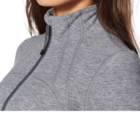 Lululemon Define Jacket Heather Gray SZ 4 - Picture 3 of 11